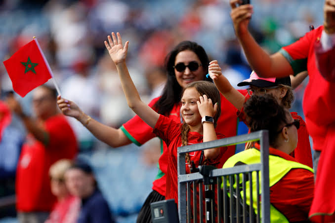 Supporters gather at a public Fan Festival during the 2026 World Cup.