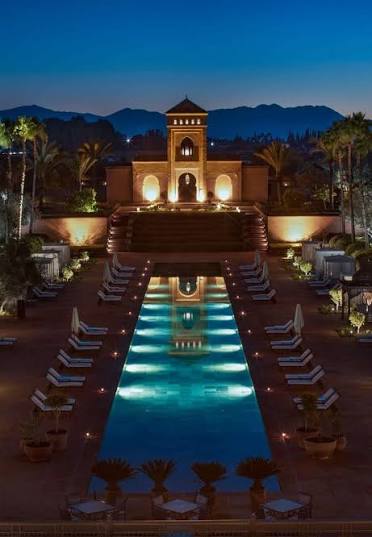 Hospitality and hotel experience in Marrakech, Morocco — a key component of the 2030 visitor experience.