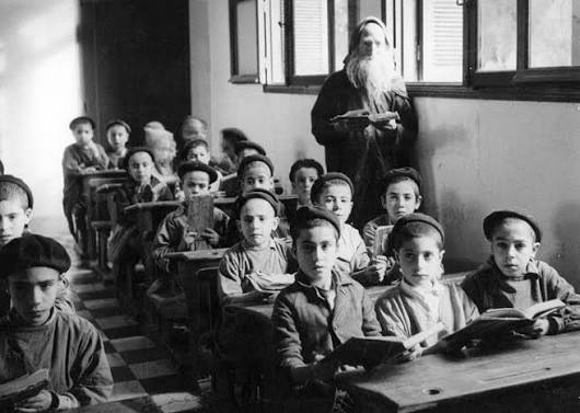 The Alliance Israélite Universelle in Morocco, c. 1940 — the network of French-language Jewish schools that educated tens of thousands of Moroccan Jewish children. Under the Vichy Statute on Jews, educational quotas restricted Jewish enrolment in public schools and affected AIU institutions across Morocco.