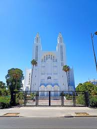 Exterior of the former Church of the Sacred Heart in Casablanca