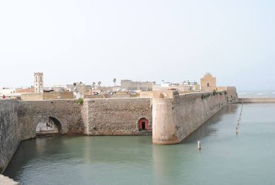 El Jadida coastline and Portuguese fortified city — UNESCO World Heritage site on Morocco's Atlantic coast