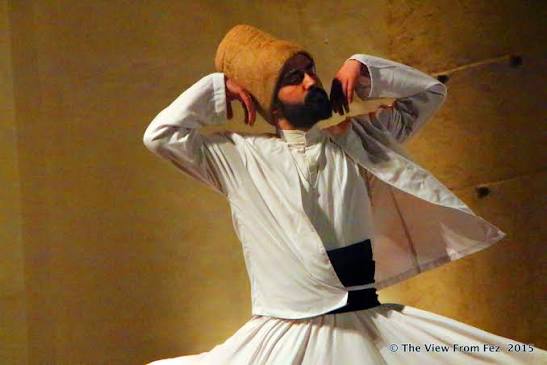 Illustrative image of a Sufi devotional gathering at the Fez Festival of World Sacred Music