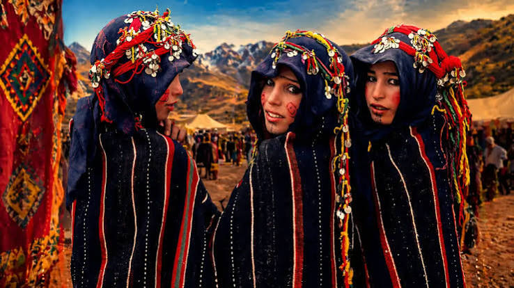 Illustrative image of a cultural festival atmosphere in Morocco — celebrating the intersection of music, heritage and community
