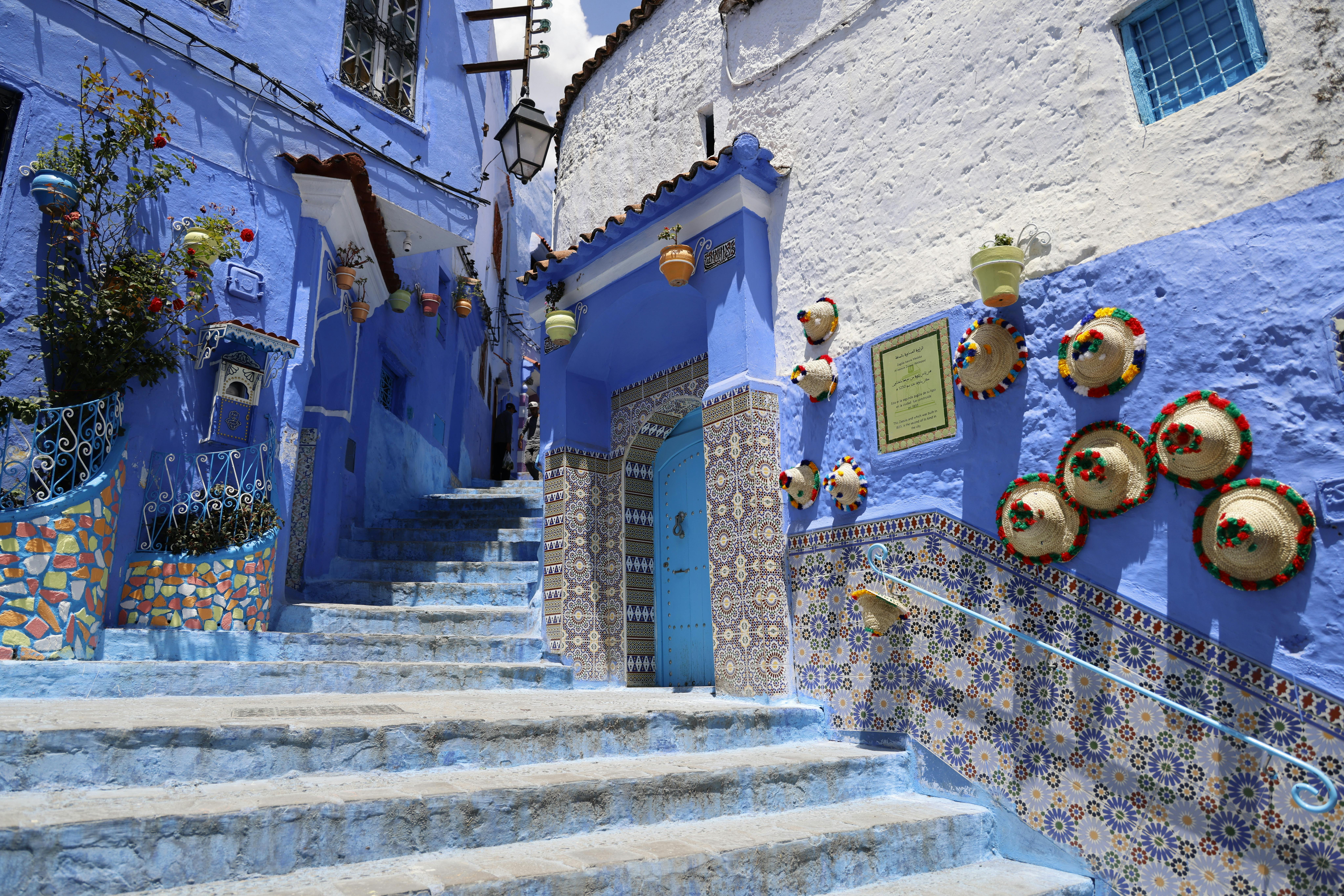 Blue alleyways of Chefchaouen