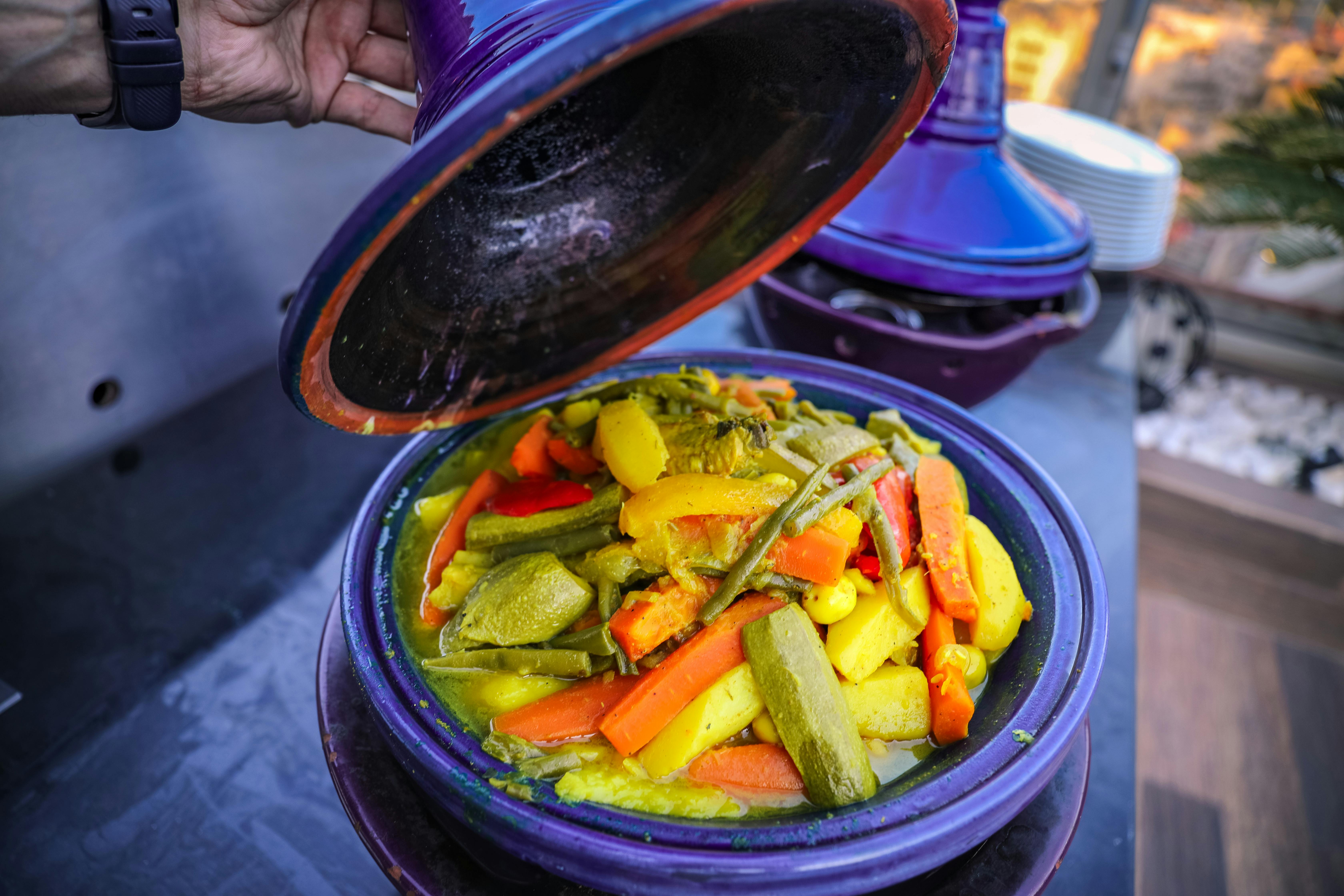 Moroccan tajine and traditional cuisine
