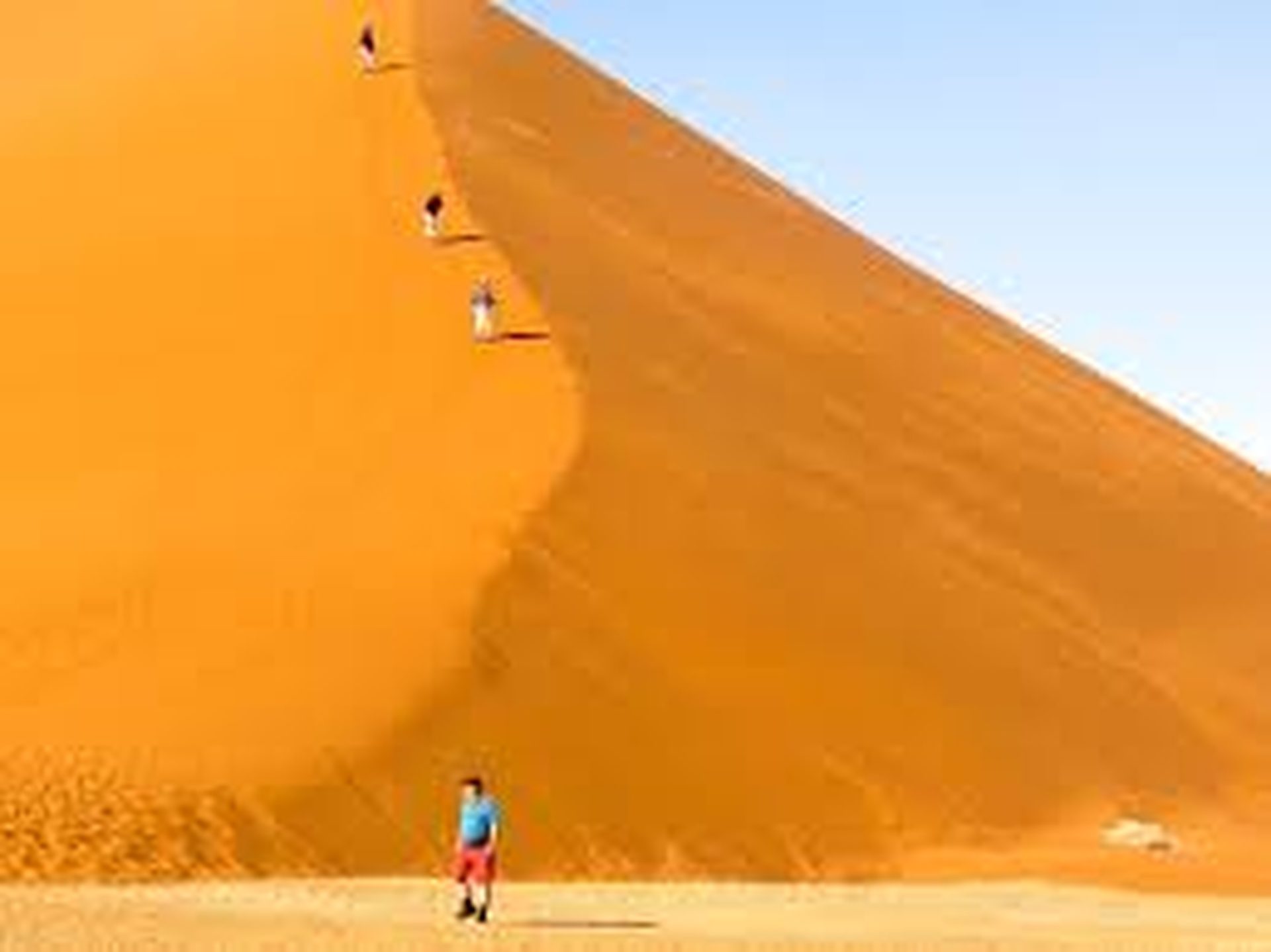 Dune Blanche — the iconic white sand dune above the Dakhla lagoon