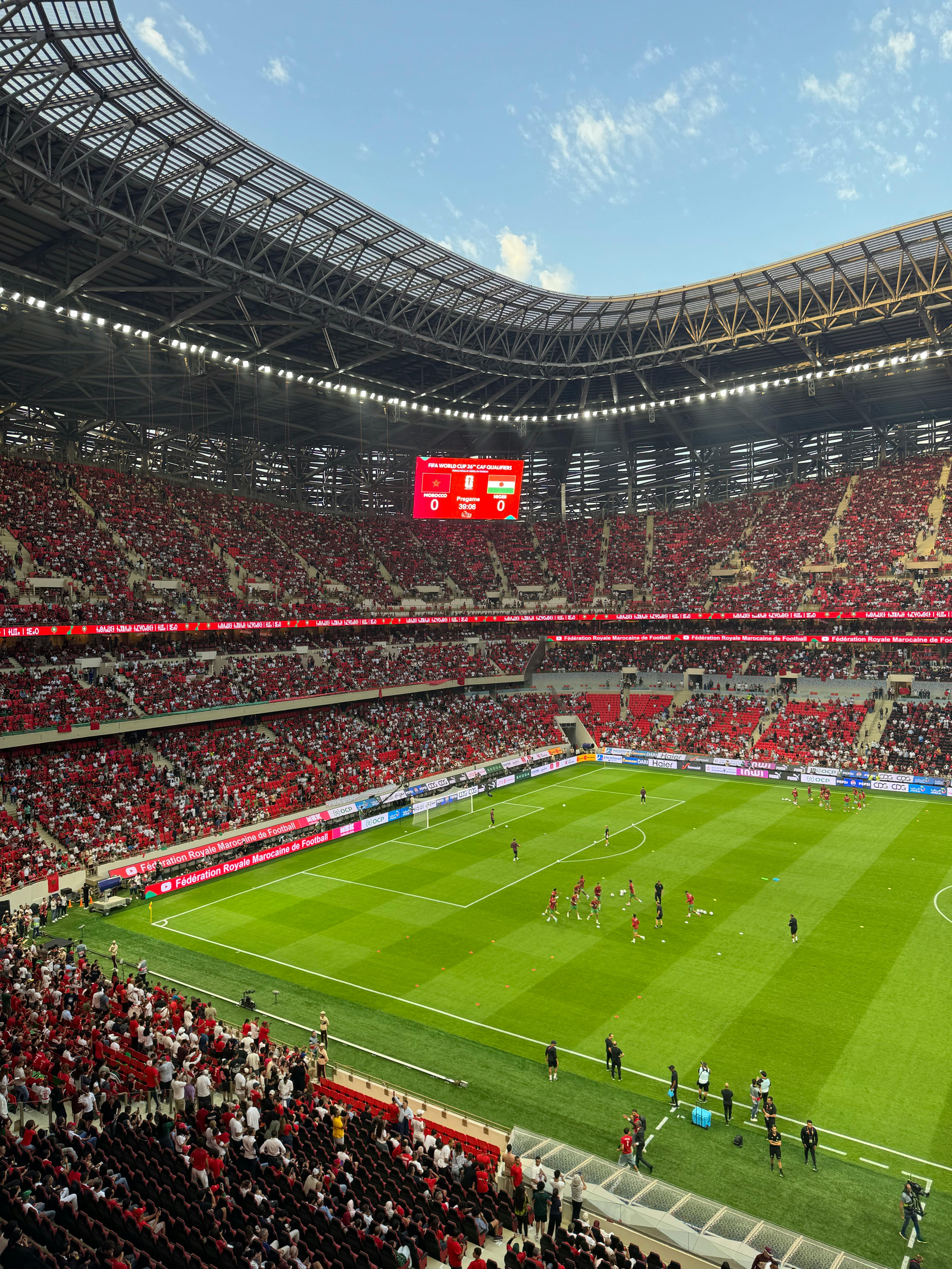 World-class football stadium — Morocco 2030 World Cup