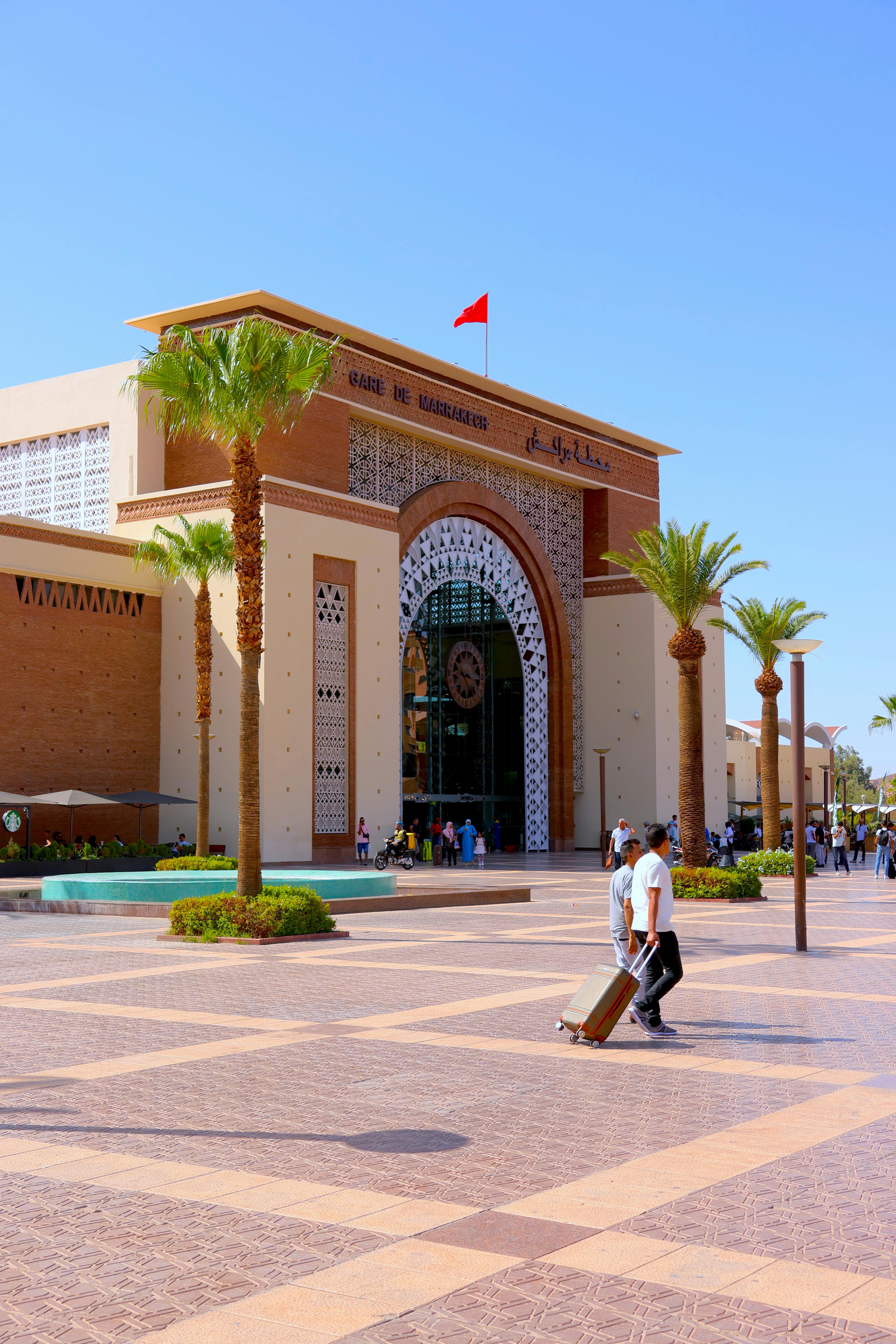 Morocco train station — Al Boraq TGV high-speed rail